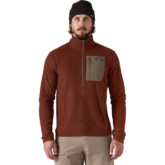 Patagonia Men's R1 Air Zip Neck Dried Vanilla