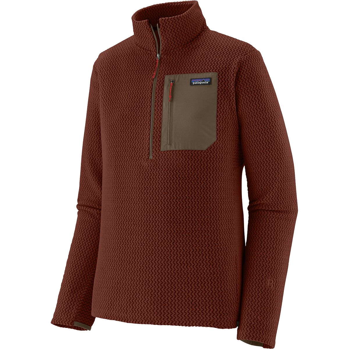 Patagonia Men's R1 Air Zip Neck Dried Vanilla