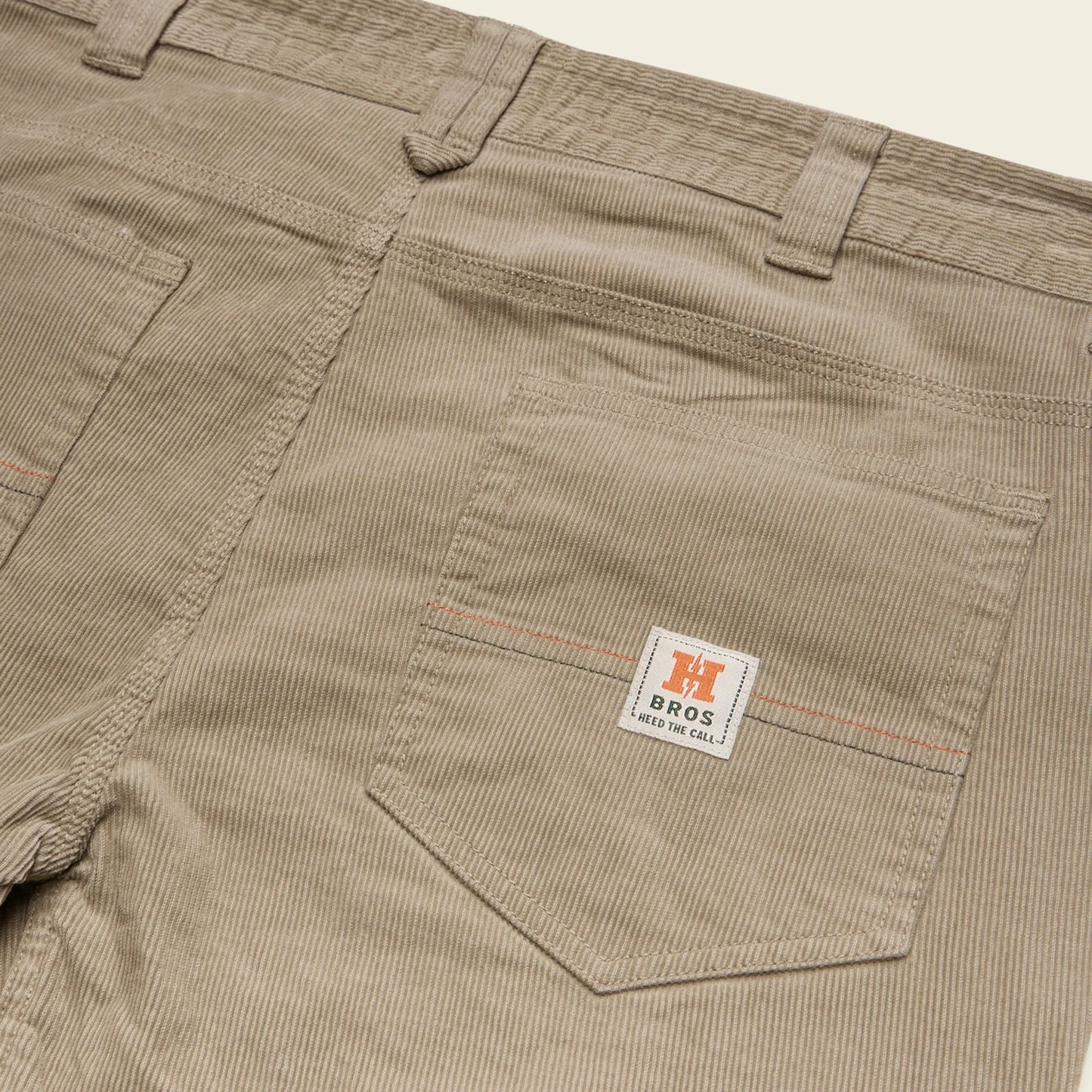 Howler Bros Men's Frontside 5 Pocket Corduroy Pant Putty
