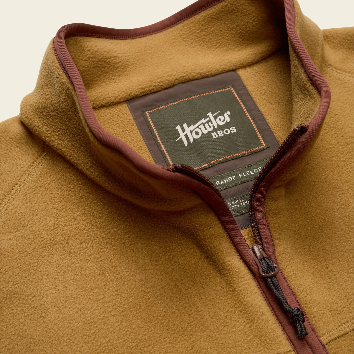 Howler Bro's Free Range Fleece Pullover Dijon