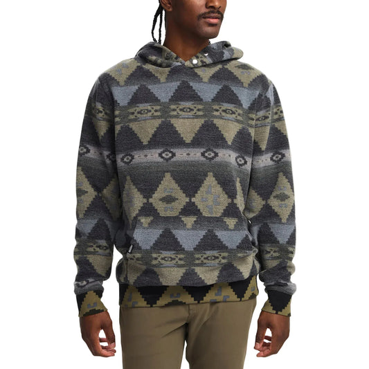 Howler Bro's Tajima Pullover Mitla Motifs True Black