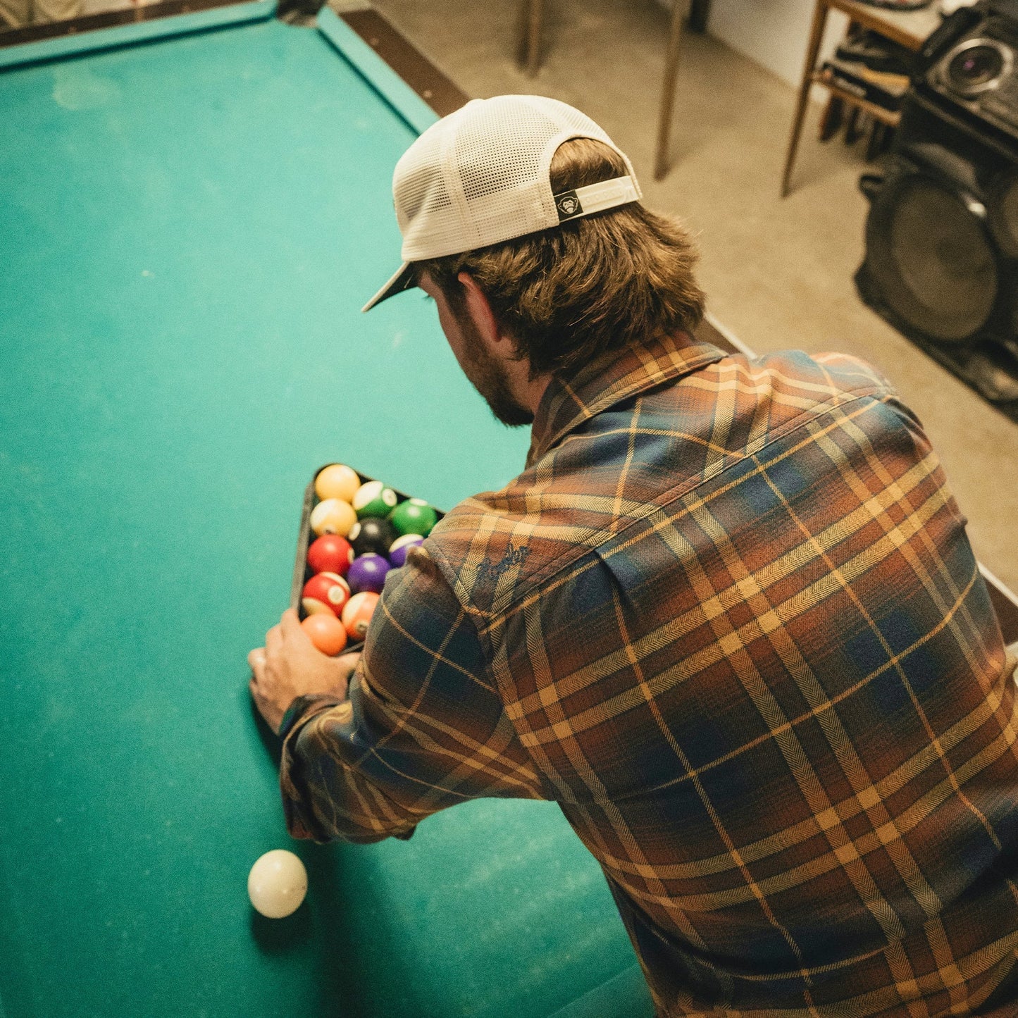 Howler Bro's Harker's Flannel  Kempton Plaid Stargazer