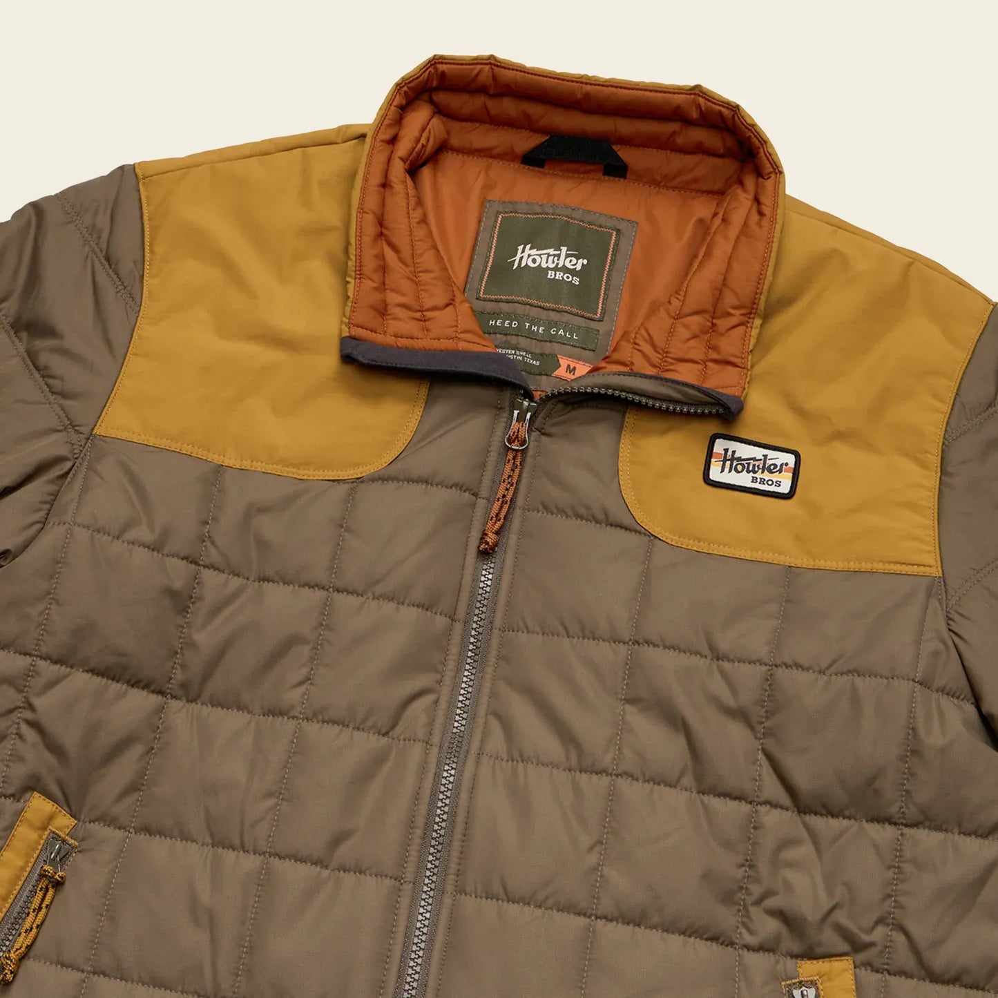 Howler Bro's Men's Merlin Jacket Cappuccino Camel