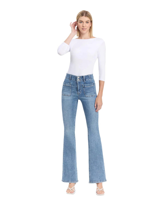 Flying Monkey Women's High Rise Front Pocket Flare - Brekken's