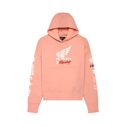 Fox Women's X Honda Oversized Pullover Fleece Pale Pink - Brekken's