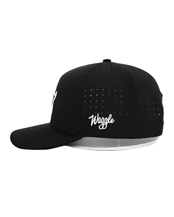 Waggle Goat SnapBack Hat Black - Brekken's