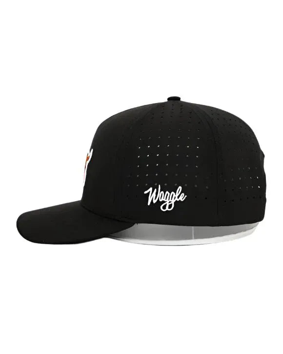 Waggle Goat SnapBack Hat Black - Brekken's