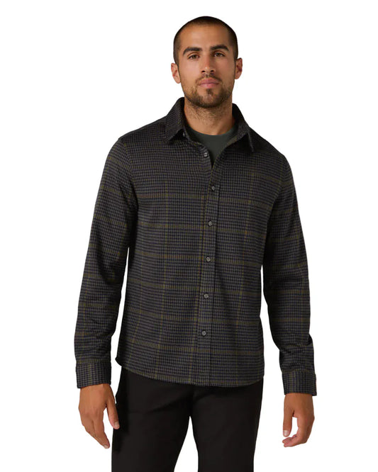 7 Diamonds Men’s Generation Knit Shirt Navy