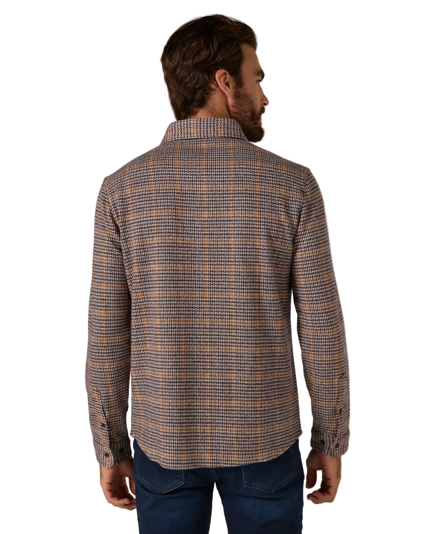 7 Diamonds Men’s Generation Knit Shirt Tan