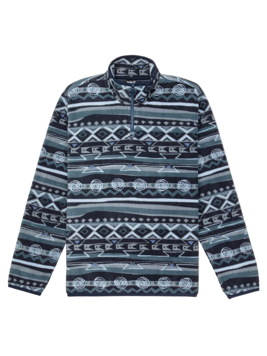 Hurley Hurley Men's Mesa Windchill 1/4 Zip Nightforce