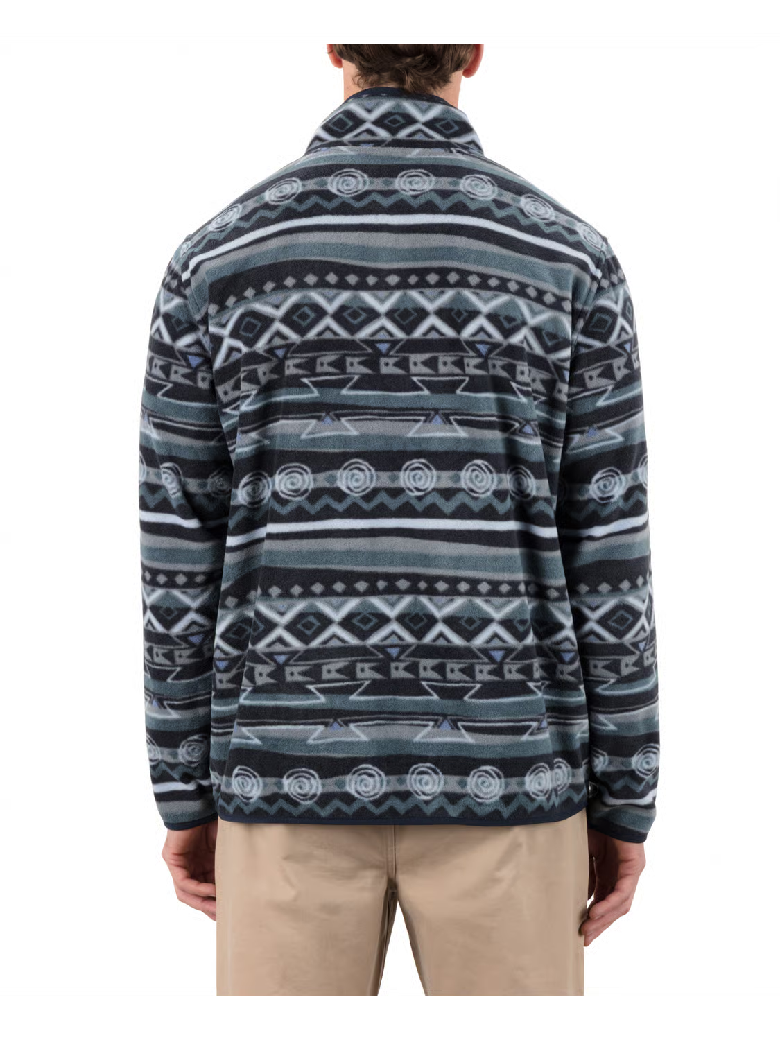 Hurley Men's Mesa Windchill 1/4 Zip Nightforce