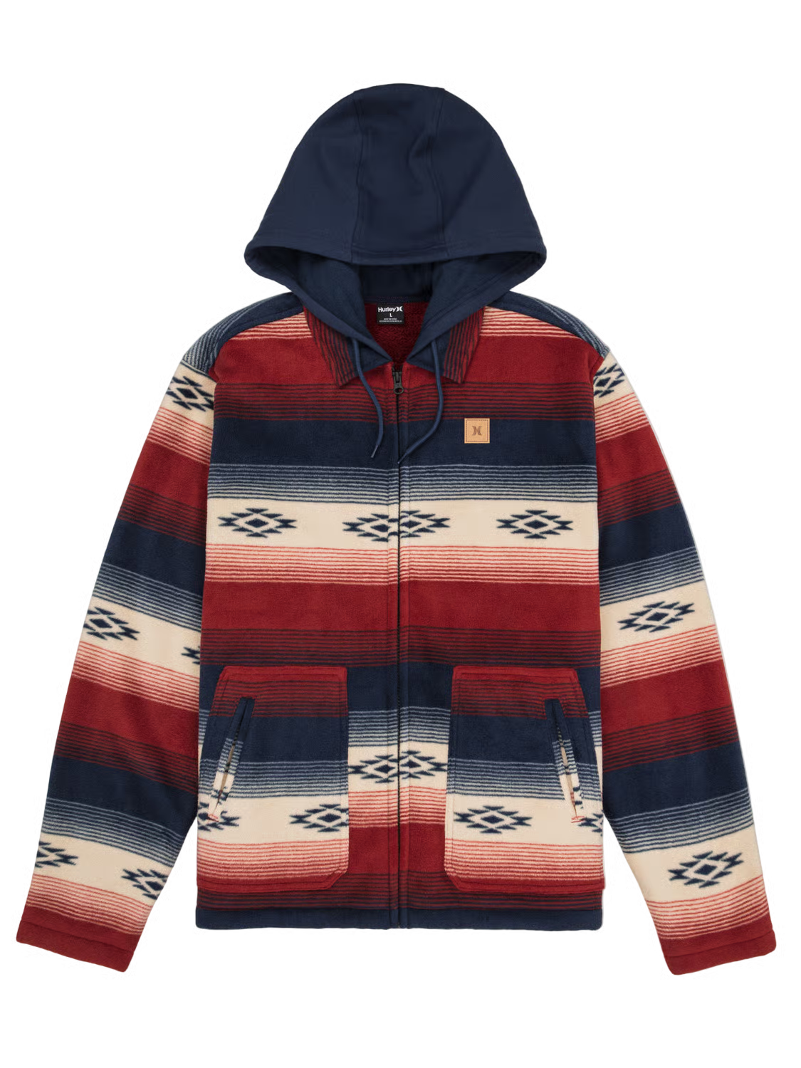Hurley Men's Easy Rider Hooded Sherpa