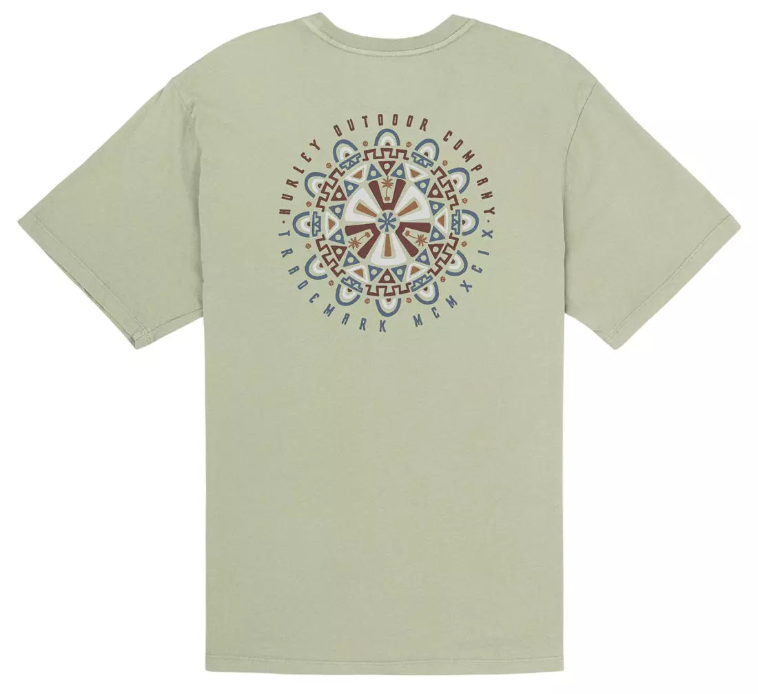 Hurley Men's Allamandel SS Tee Heavy Meadow