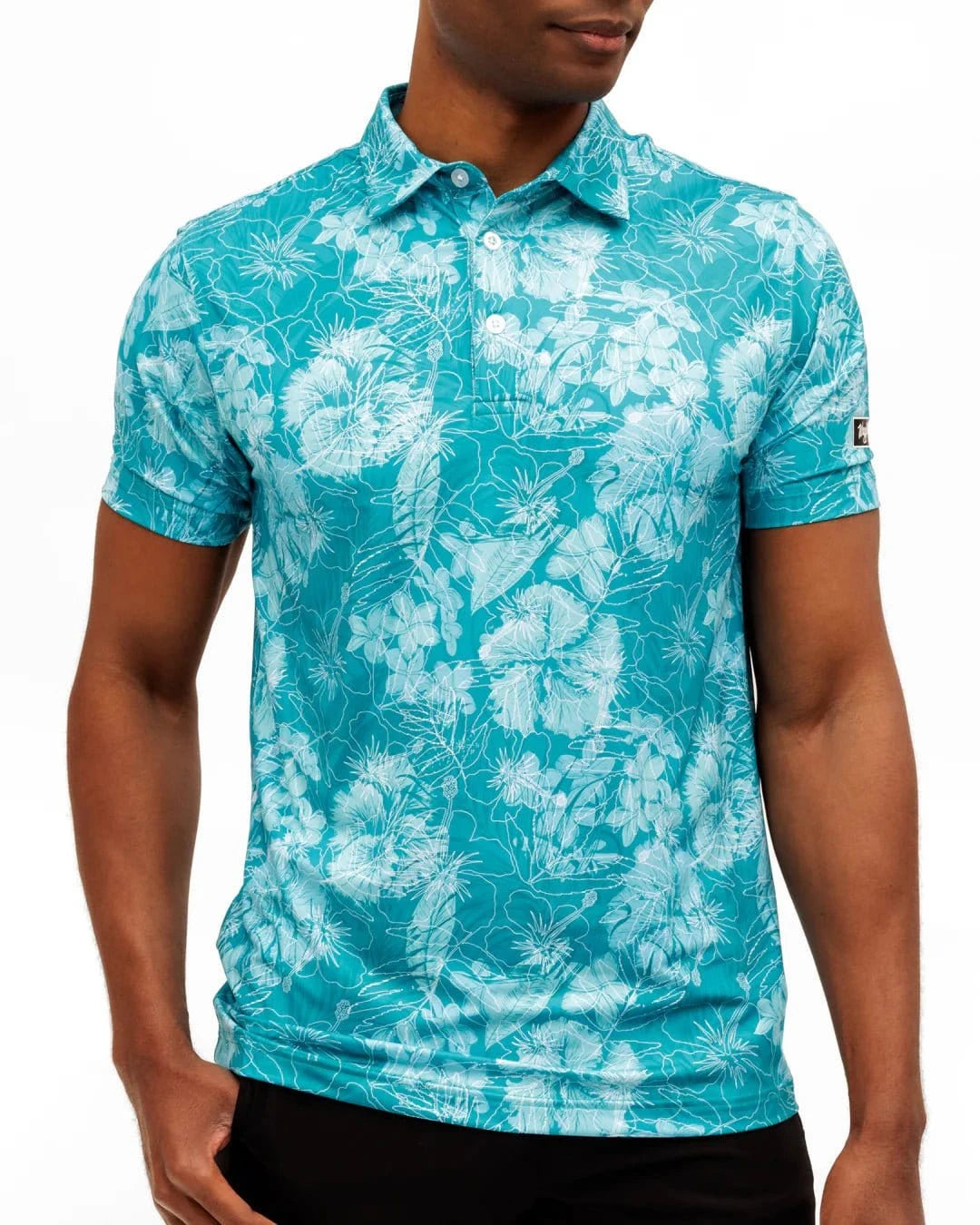 Waggle Men's Hawaiian Punchout Polo - Brekken's