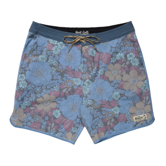 Howler Bros Men's Bruja Boardshort Flower Power: Blues - Brekken's