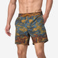 Patagonia Mens's Hydropeak Volley 16" Shorts Cliffs and Coves: Pufferfish Gold