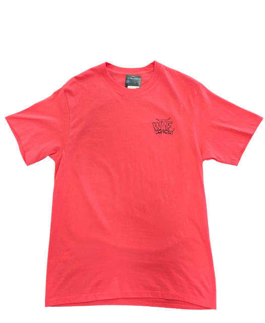 What The Fin Men's 3 Fins Tee Coral