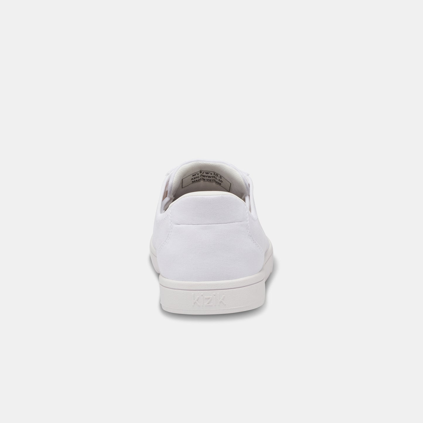 Kizik Unisex Irvine Slip in Shoe White