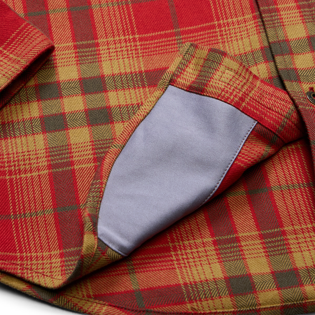 Howler Bros Men’s Harker's Flannel - Kempton Plaid : Brick