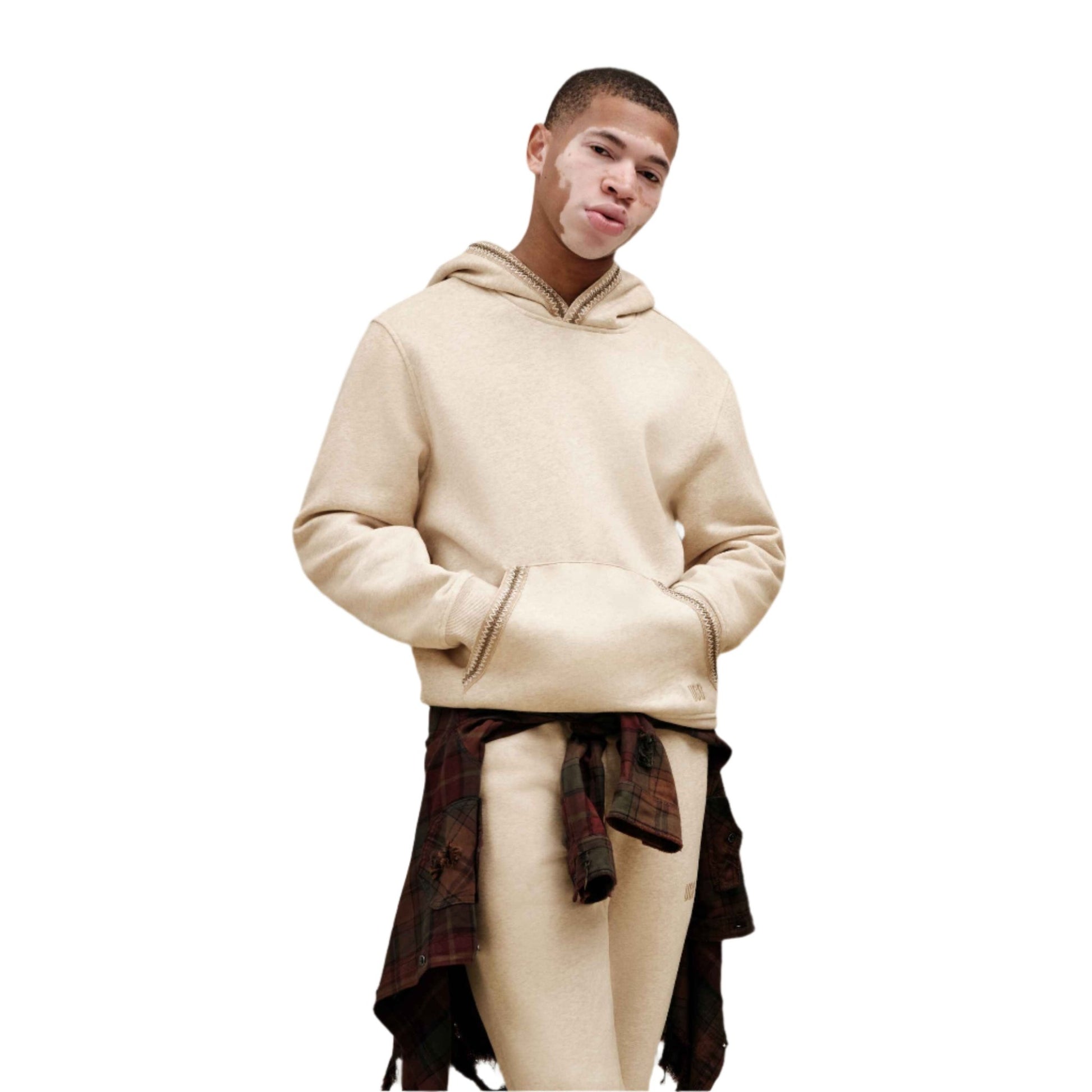 UGG® Men's Tasman Hoodie Caribou Heather - Brekken's