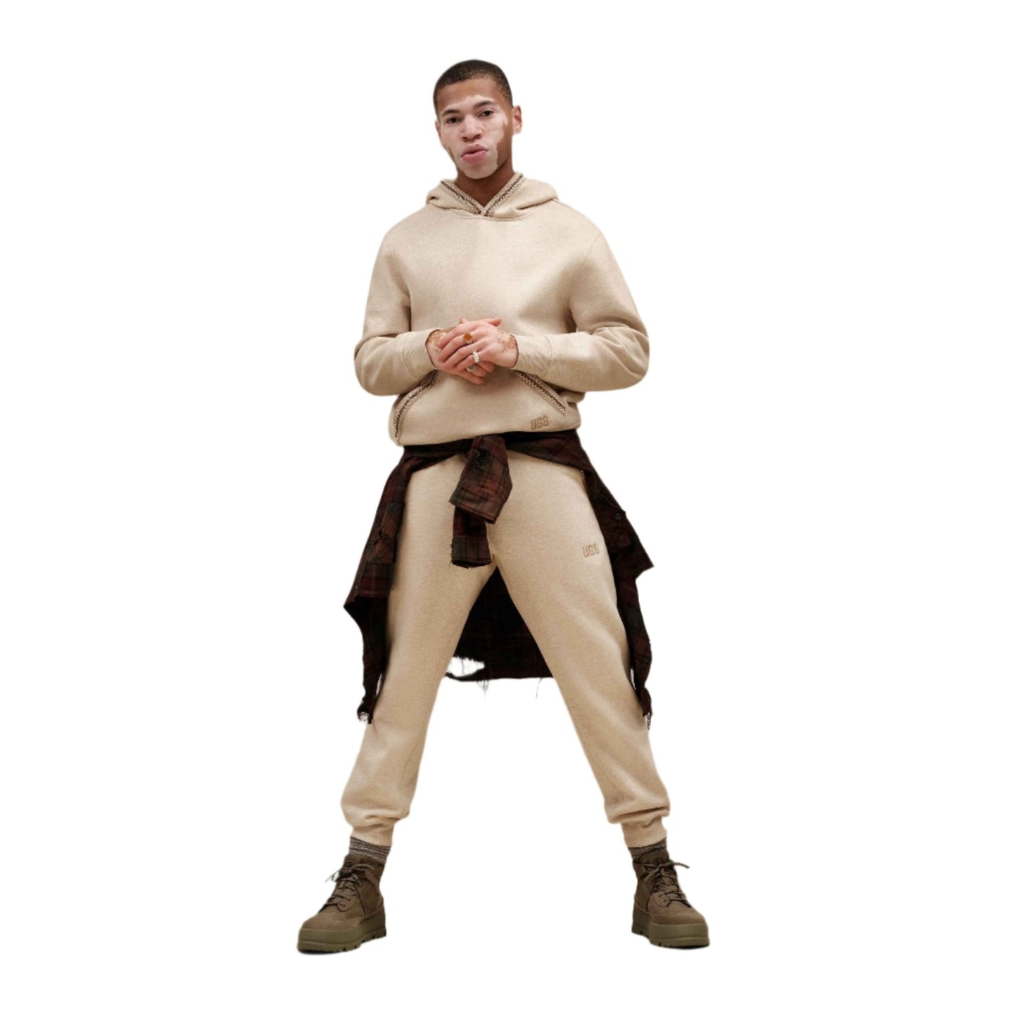 UGG® Men's Tasman Hoodie Caribou Heather - Brekken's