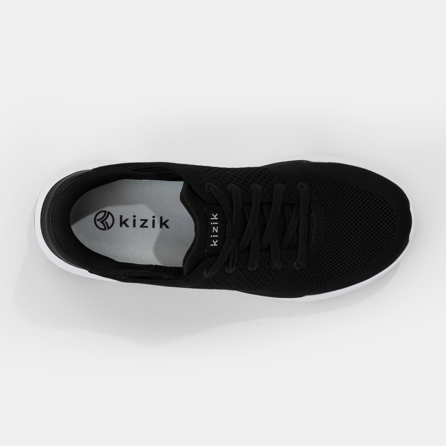 Kizik Unisex Lima Slip in Shoe Black