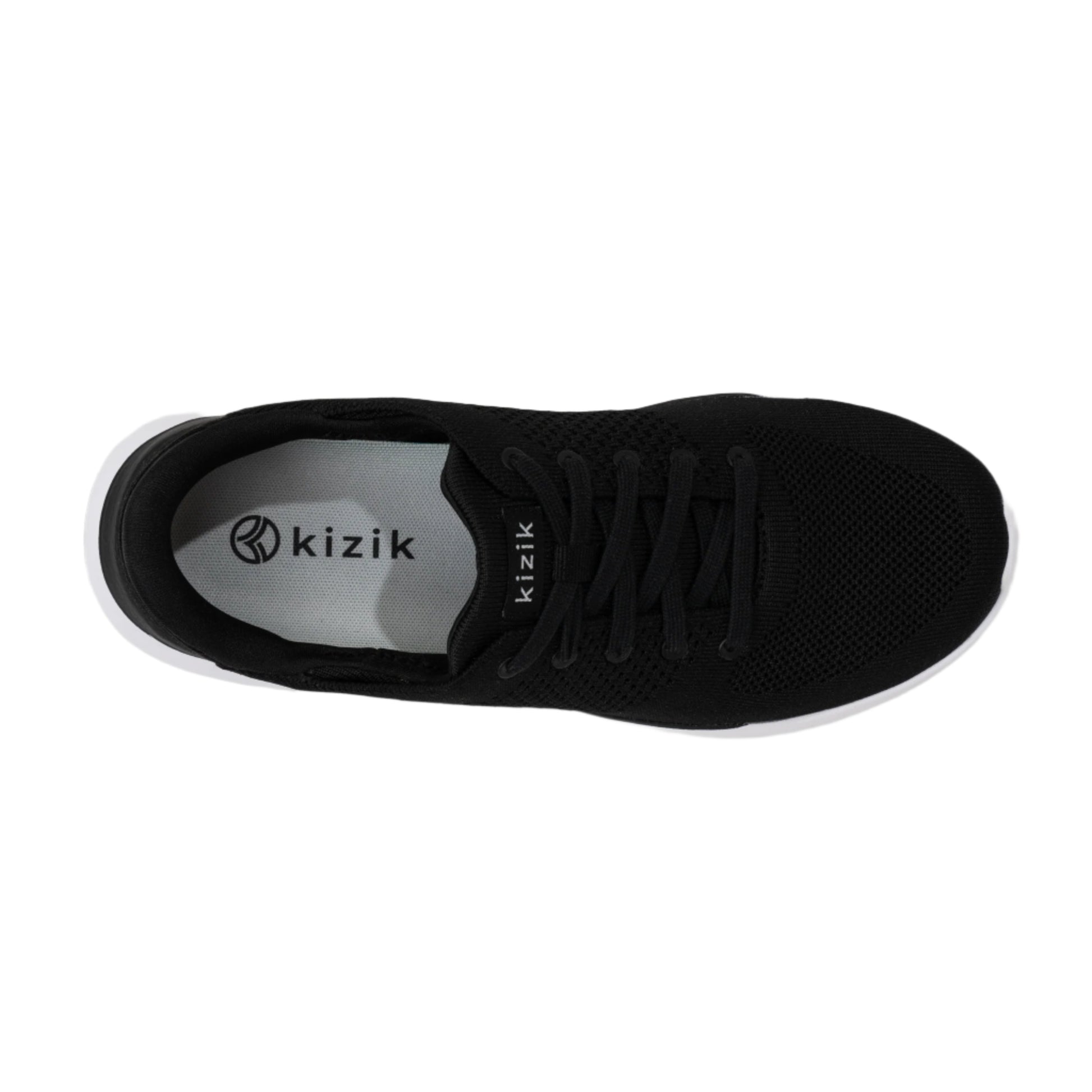 Kizik Unisex Lima Slip in Shoe Black - Brekken's