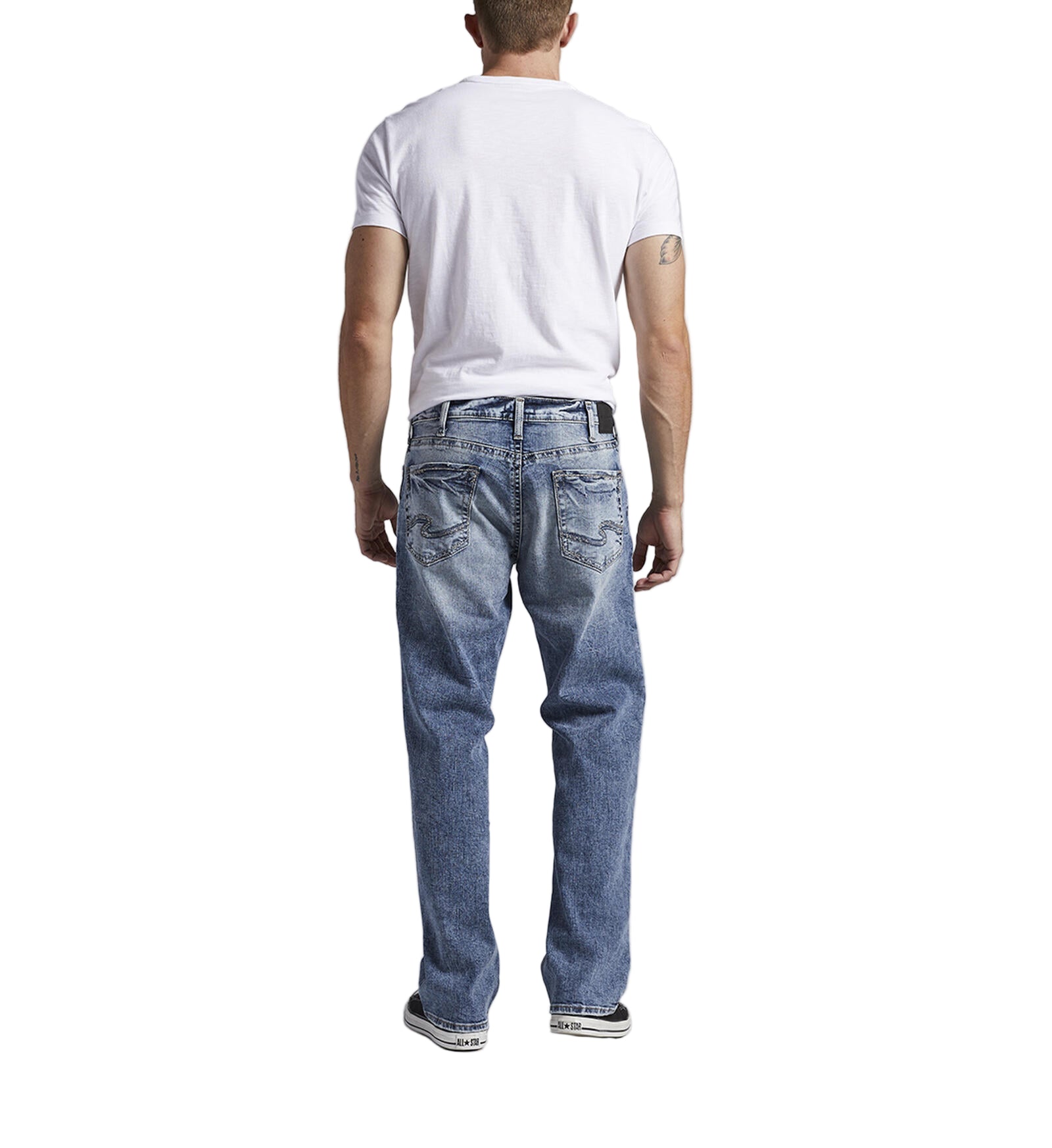 Silver Men's Jeans Grayson Classic Fit Straight Leg B242 - Brekken's