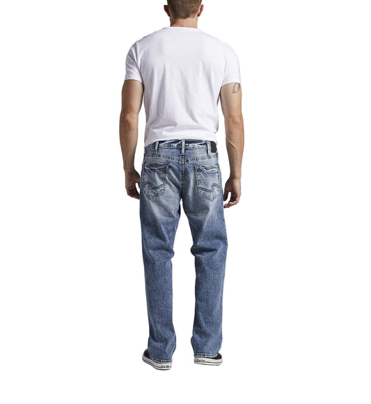 Silver Men's Jeans Grayson Classic Fit Straight Leg B242 - Brekken's
