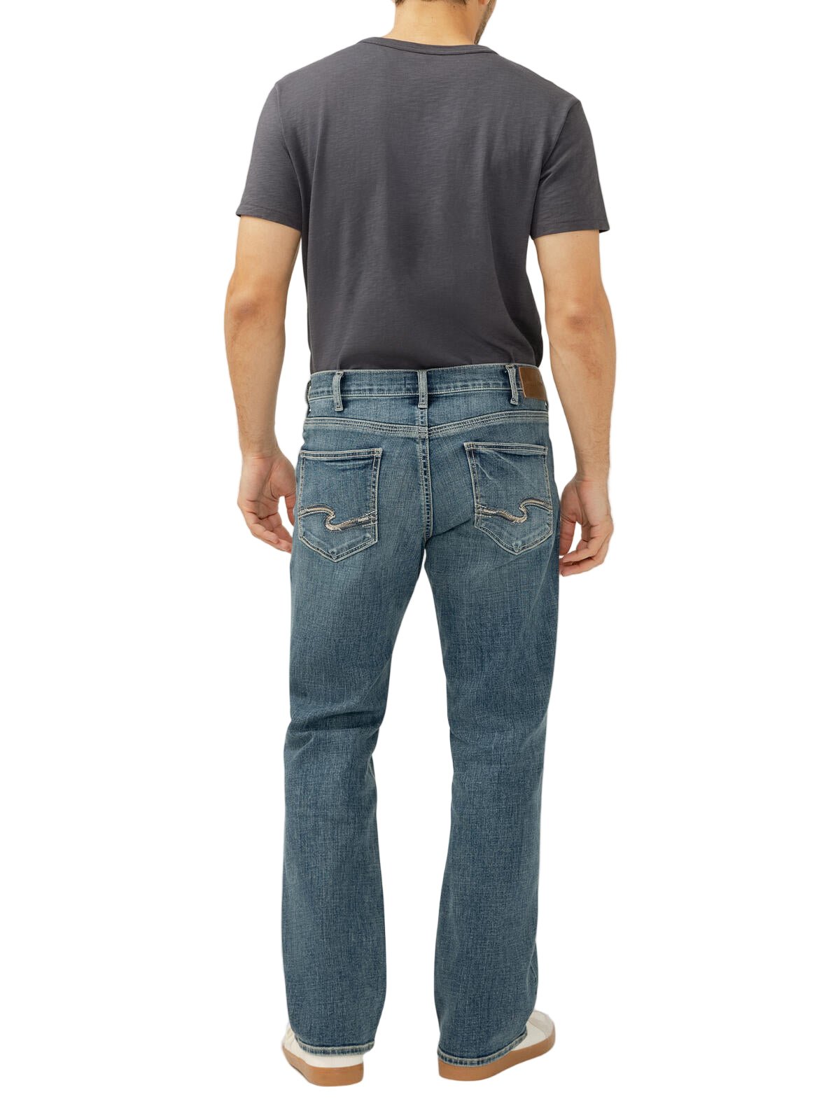 Silver Men Zac Relaxed Fit Straight Leg Jeans Sequoia - Brekken's