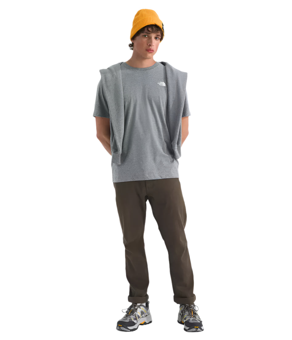 The North Face Men's Evolution Simple Dome Short Sleeve Tee TNF Mid Grey Heather