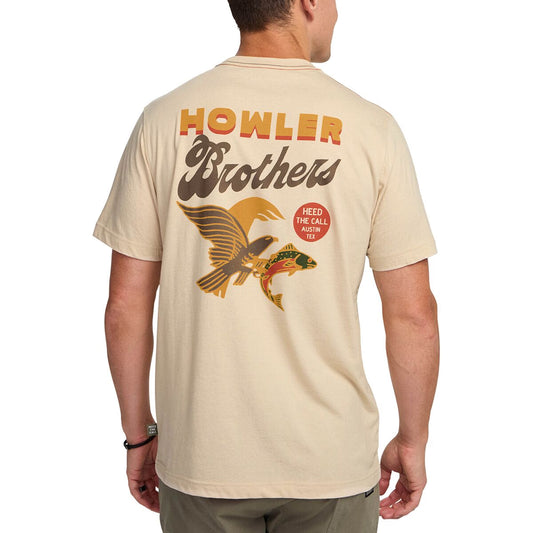 Howler Bros Mens Pocket T shirt Osprey Prey