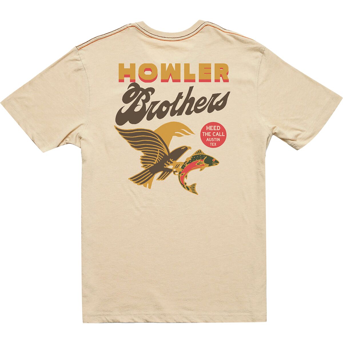 Howler Bros Mens Pocket T shirt Osprey Prey