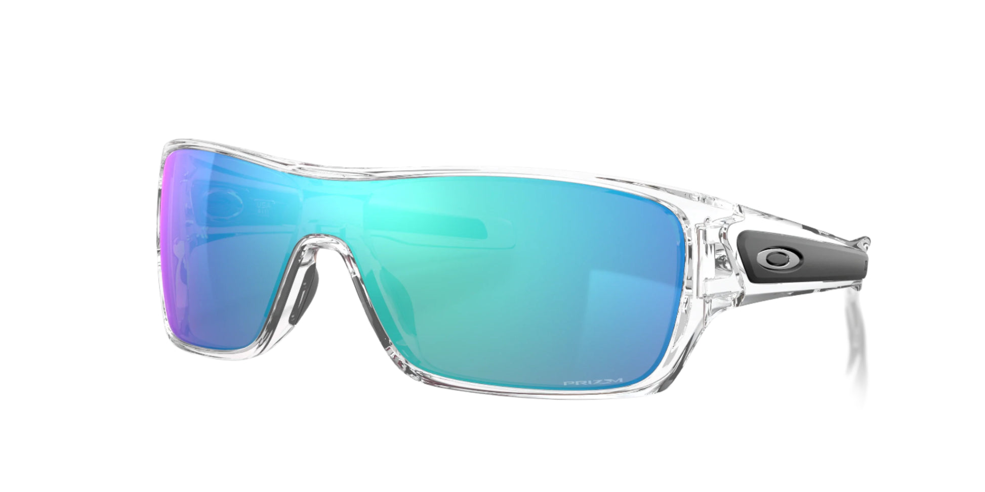 Oakley Turbine Rotor Polished Clear Prizm Sapphire - Brekken's