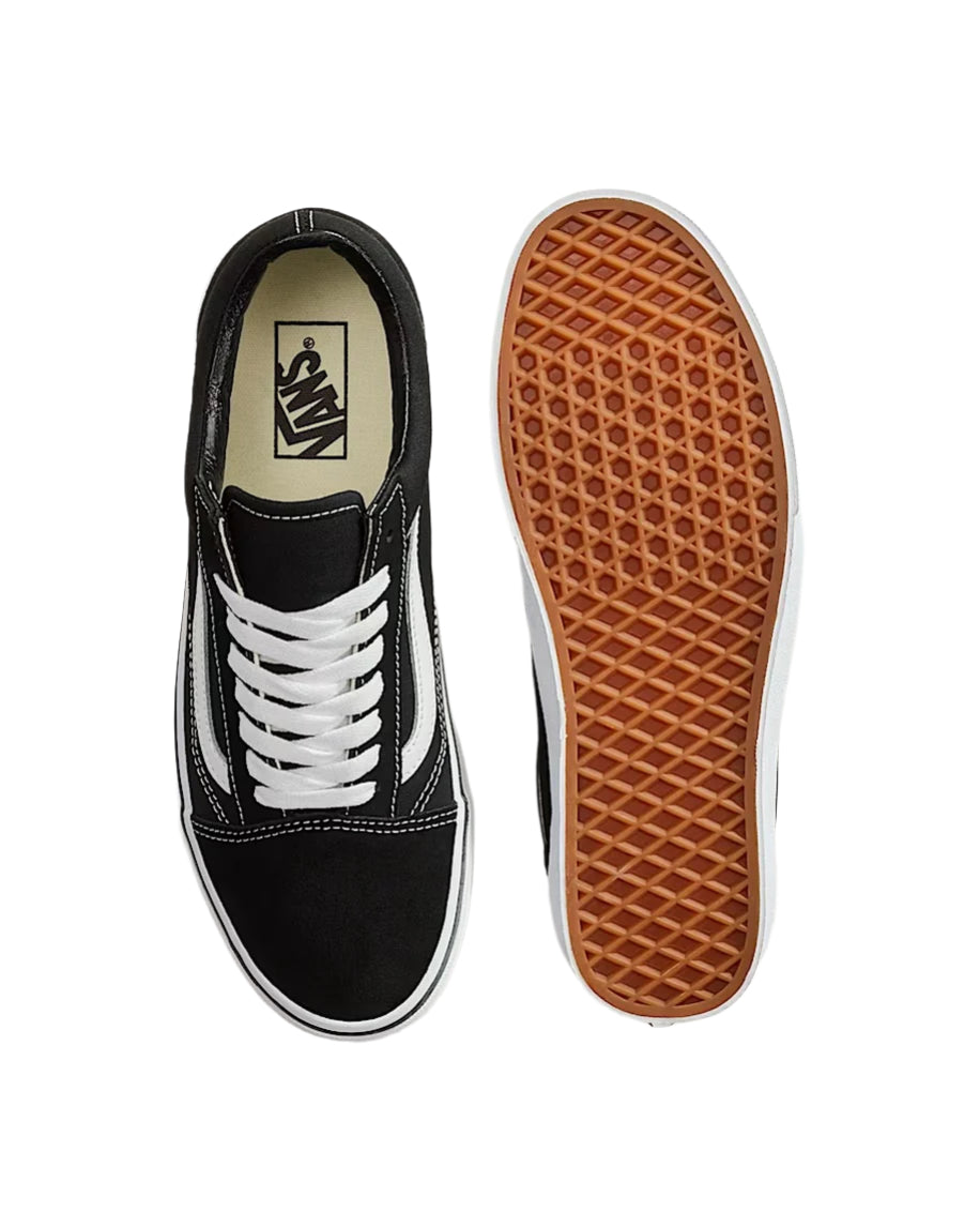 Vans Old Skool Skate Shoe Black White