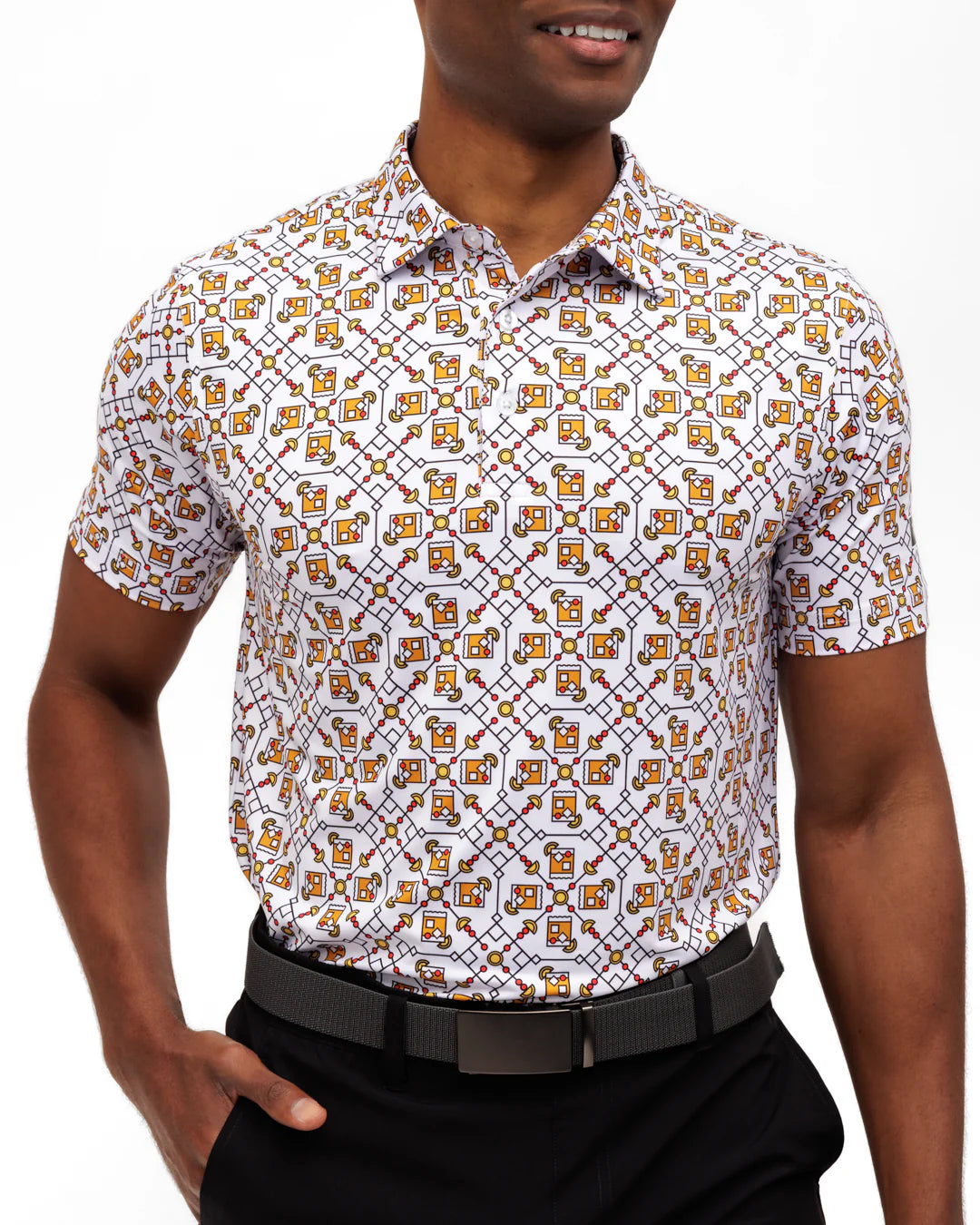 Waggle Men's Old Fashioned Polo