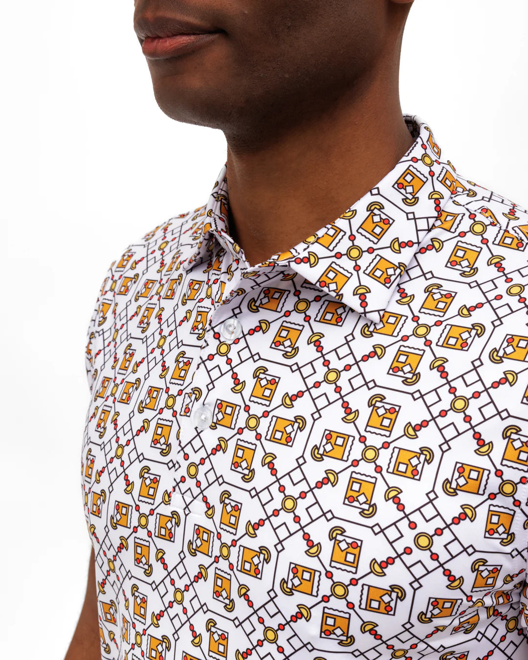 Waggle Men's Old Fashioned Polo
