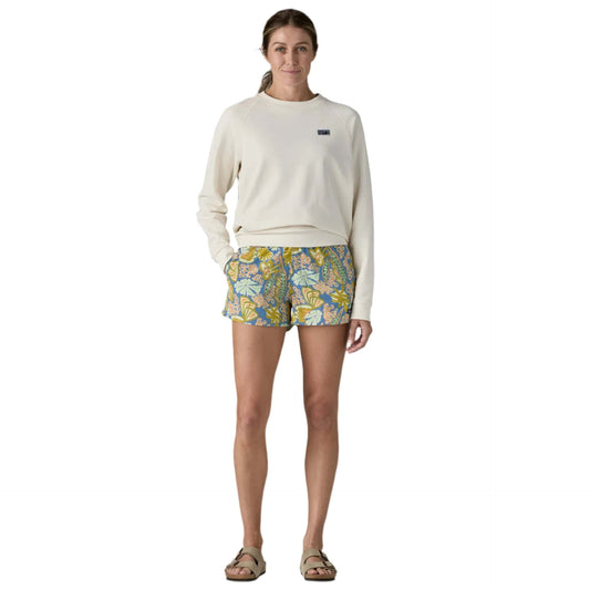 Patagonia Women's Barely Baggies Shorts - 2 1/2 in. Flourish: Abundant Blue - Brekken's