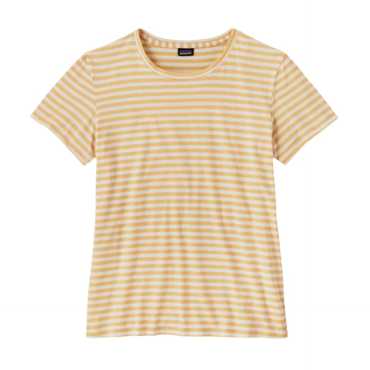 Patagonia Women's Regenerative Organic Certified Cotton Tee Field Day: Beeswax Tan - Brekken's