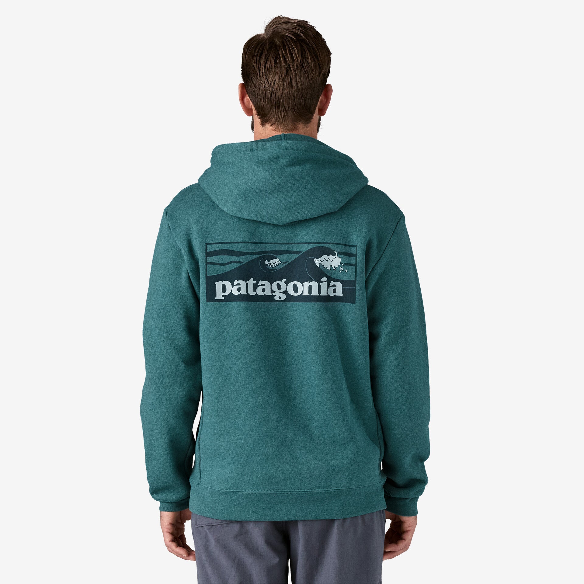Patagonia Men's Boardshort Logo Uprisal Hoody Wetland Blue - Brekken's