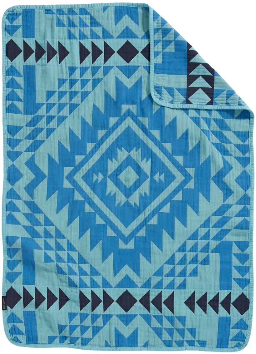 Pendleton oc woven baby blanket smith rock, ocean - Brekken's