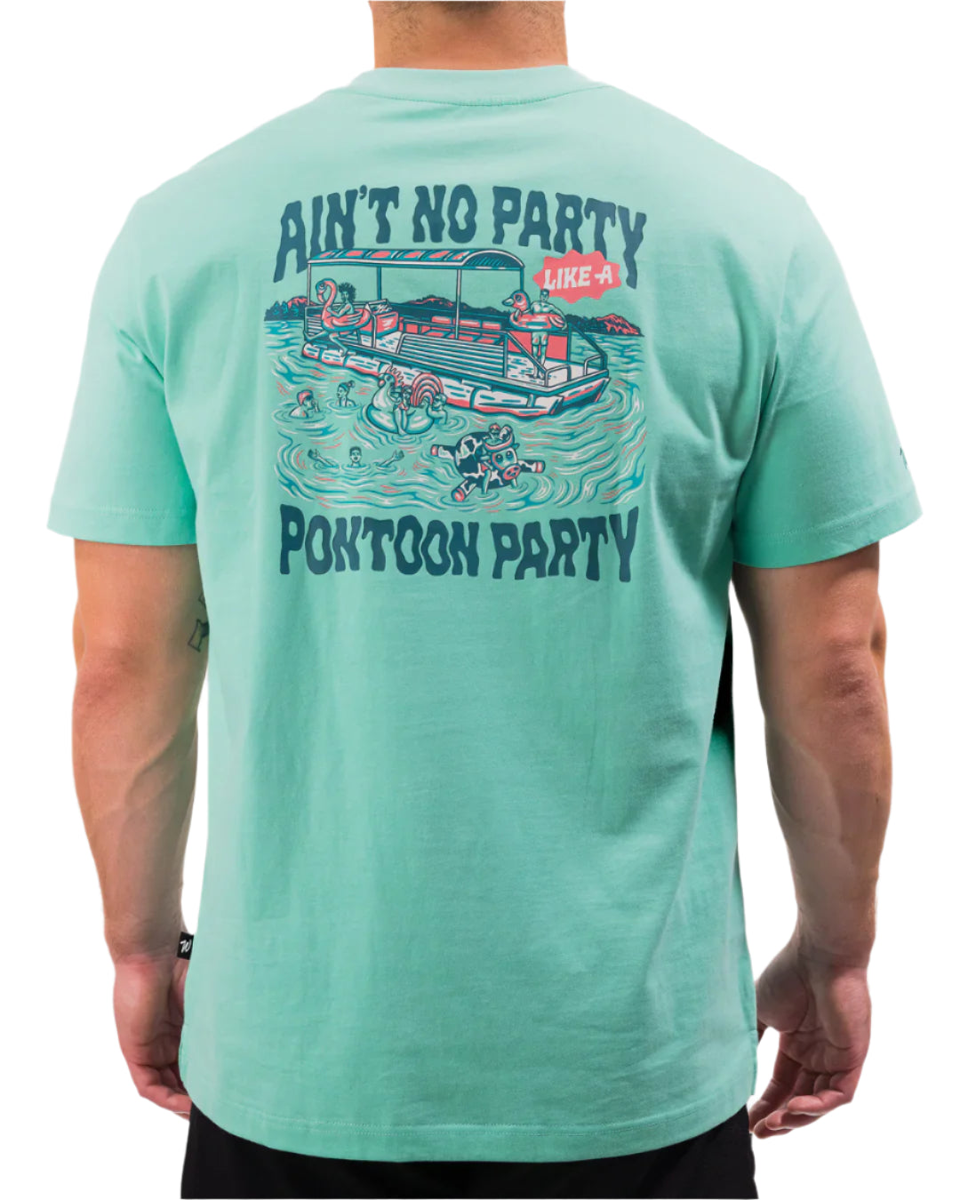 Waggle Pontoon Party Tee