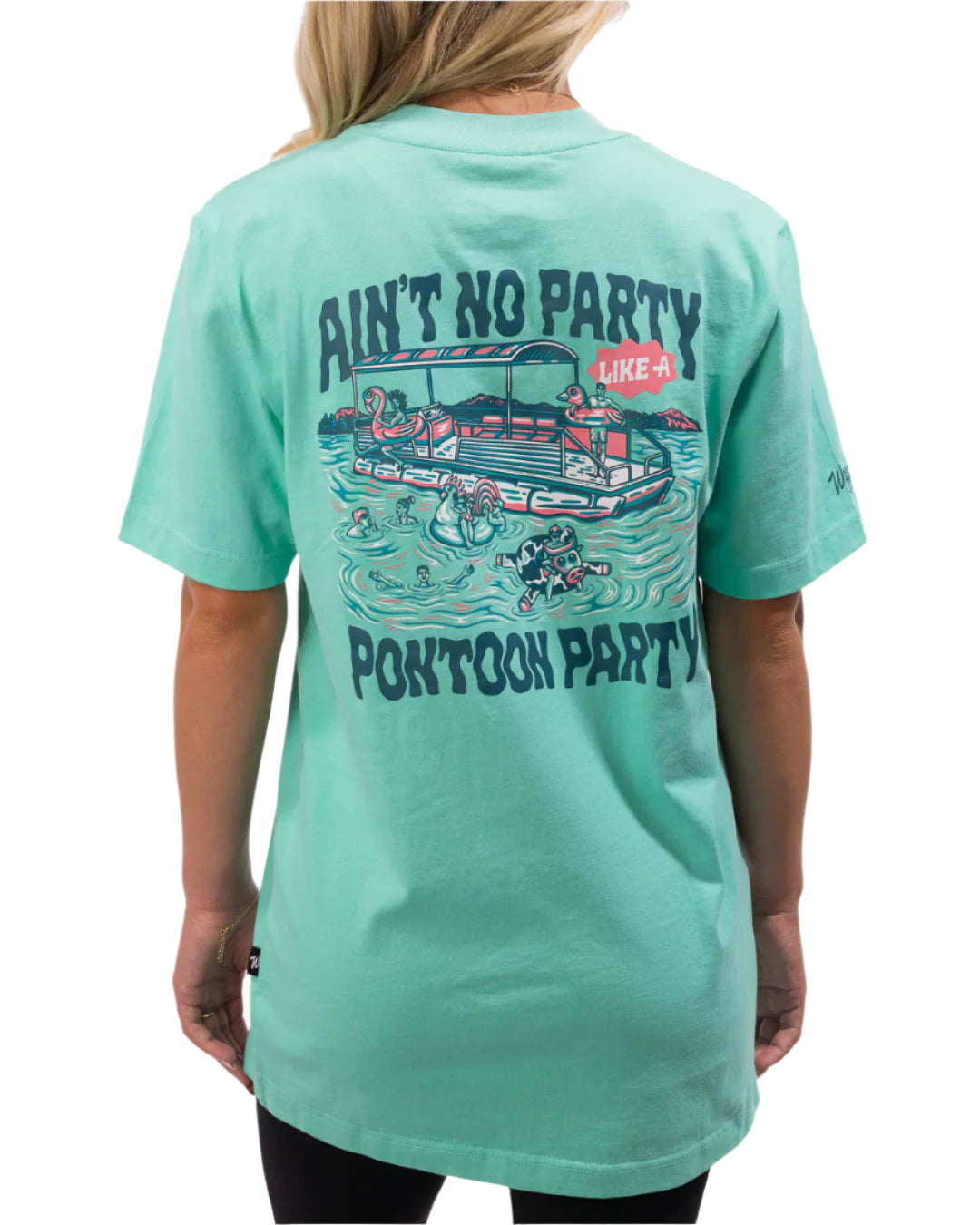 Waggle Pontoon Party Tee