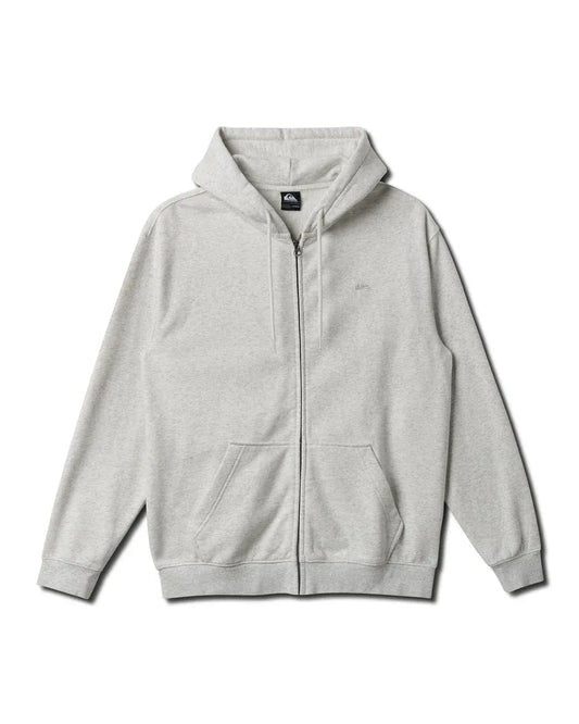 Quiksilver Men's Saltwater Zip Hoodie White/Heather - Brekken's