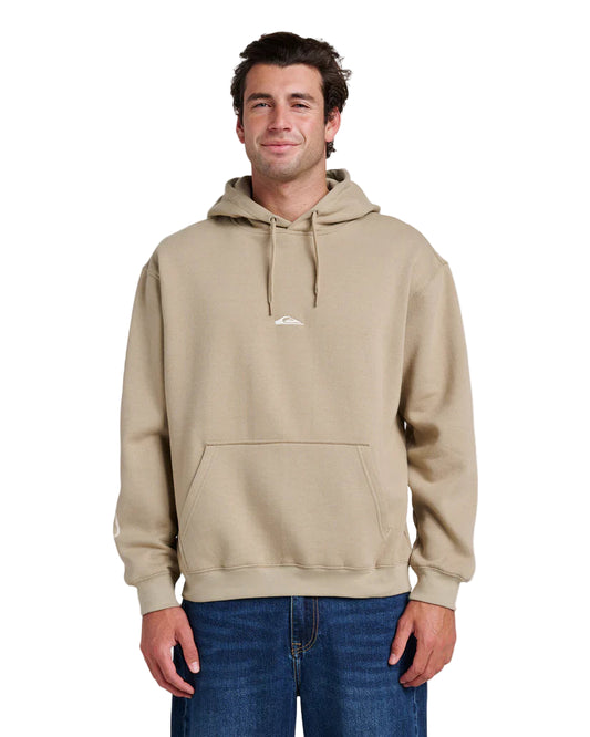 Quiksilver Men's Passage Logo Hoodie Seneca Rock