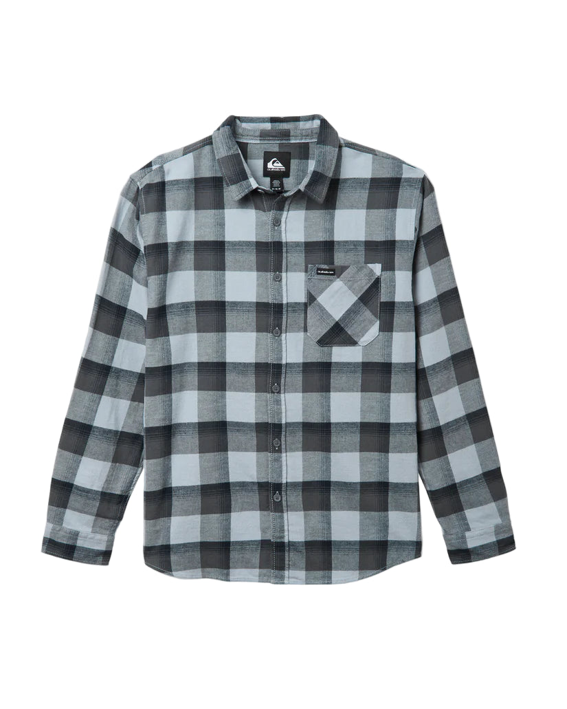 Quiksilver Men's Penmar Check Flannel Quarry