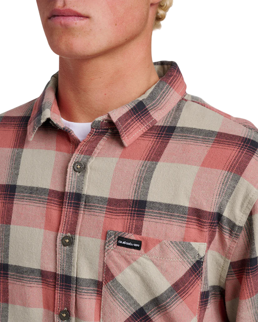 Quiksilver Men's Penmar Check Flannel Seneca Rock