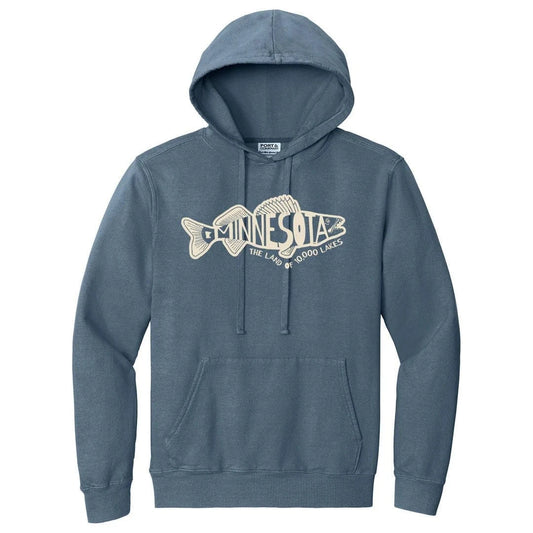 218 Clothing Unisex Rainy Lake Premium Hoodie Blue - Brekken's
