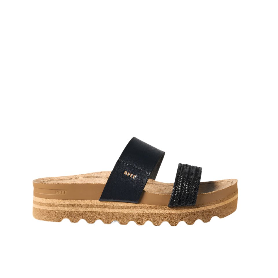 Reef Women's Cushion Vista Hi Black Braid - Brekken's
