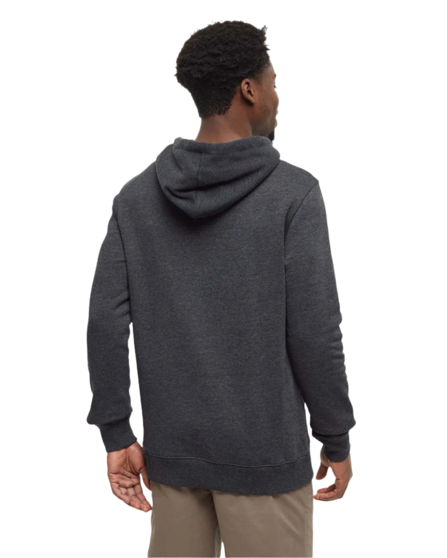 Tentree Men's Retro Juniper Hoodie Meteorite Black Heather